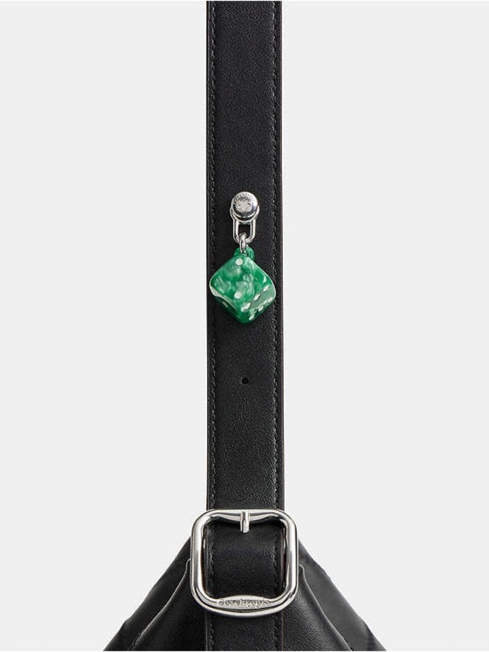 Coachtopia Dice Silver Clip Bag Charm with Green Marbled Resin Pendant RARE
NWT - Picture 3 of 4